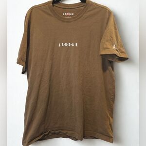 Jordan Men's T-Shirt in Brown